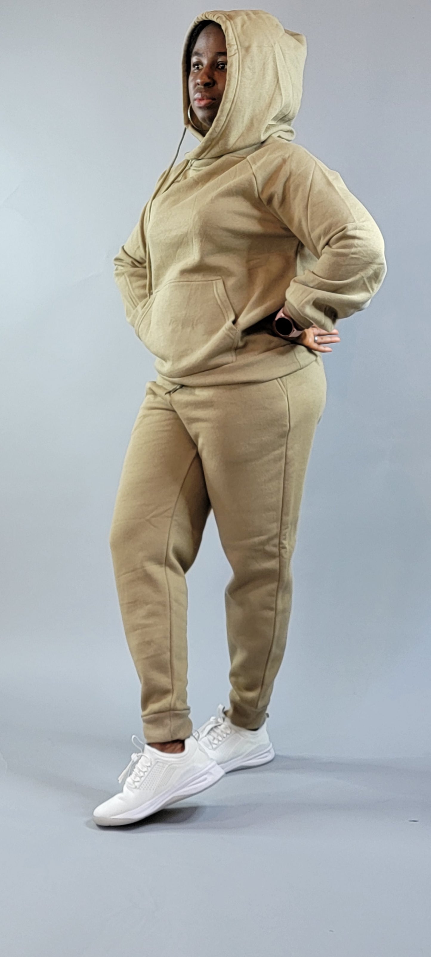 Exclusive Side Tie Hoodie Sweatshirt