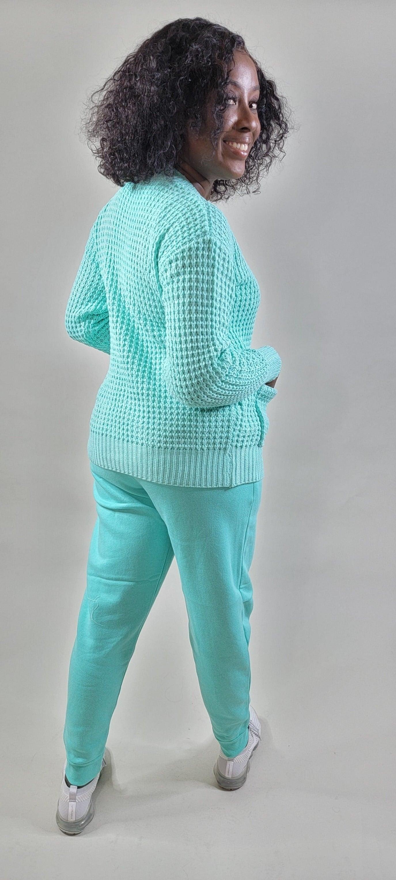 Pretty Cable-Knit Button Cardigan Sweater - girlsdomot