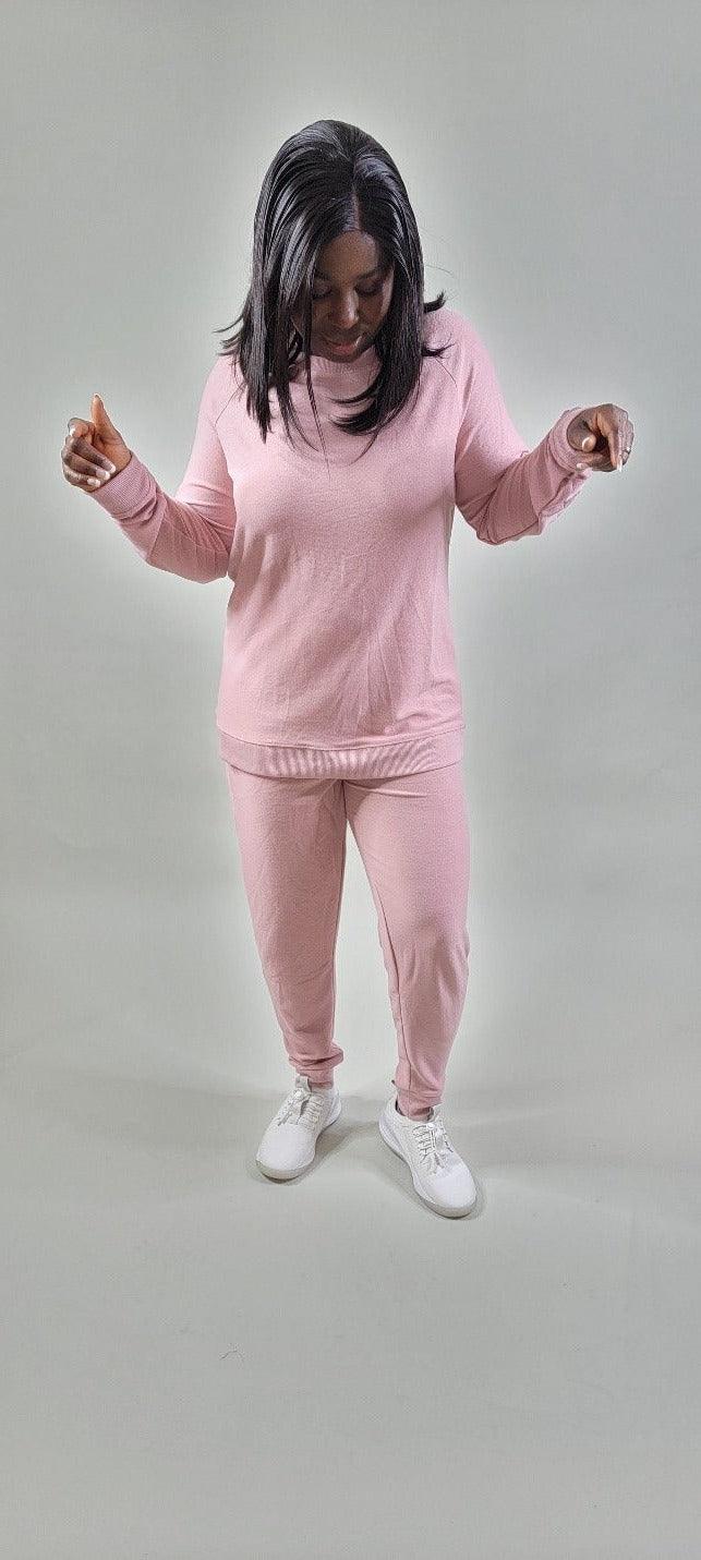 Soft Life French Terry Lounge Set - girlsdomot