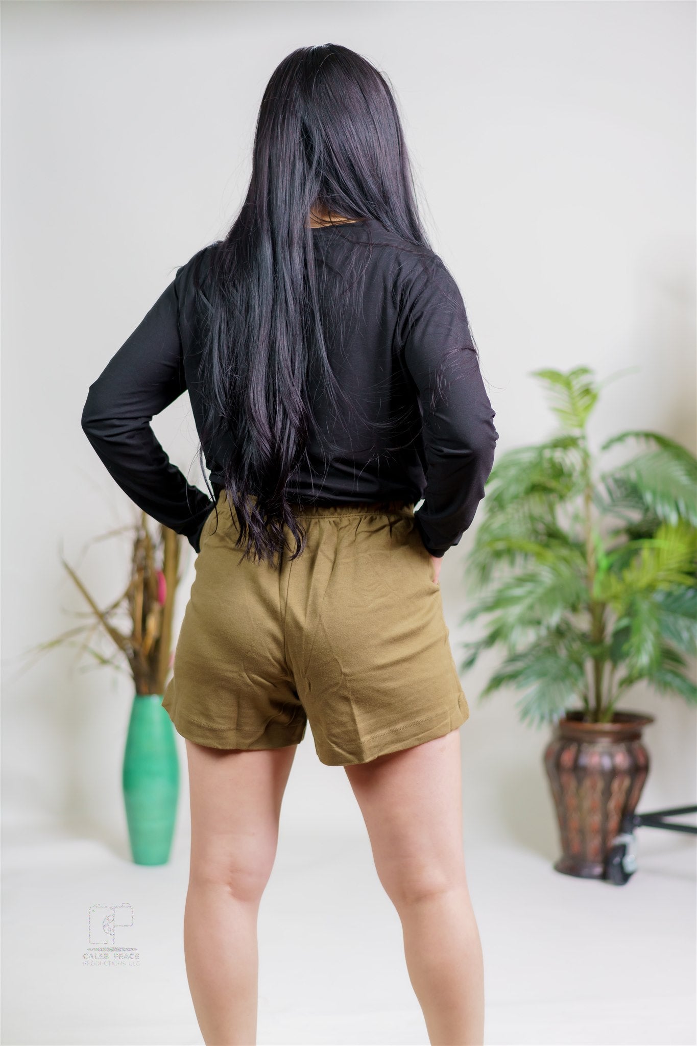 Casual Cotton Drawstring Shorts