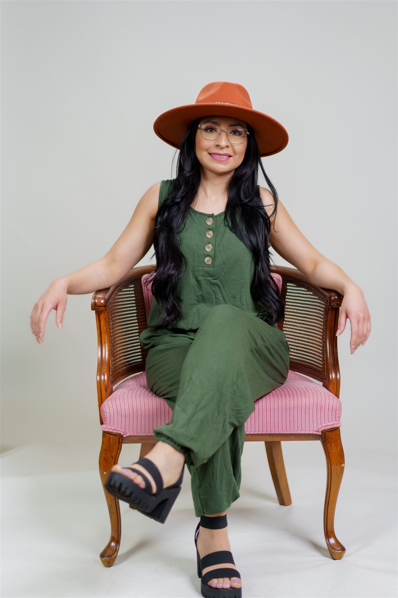 Sleeveless Jumpsuit With Pockets