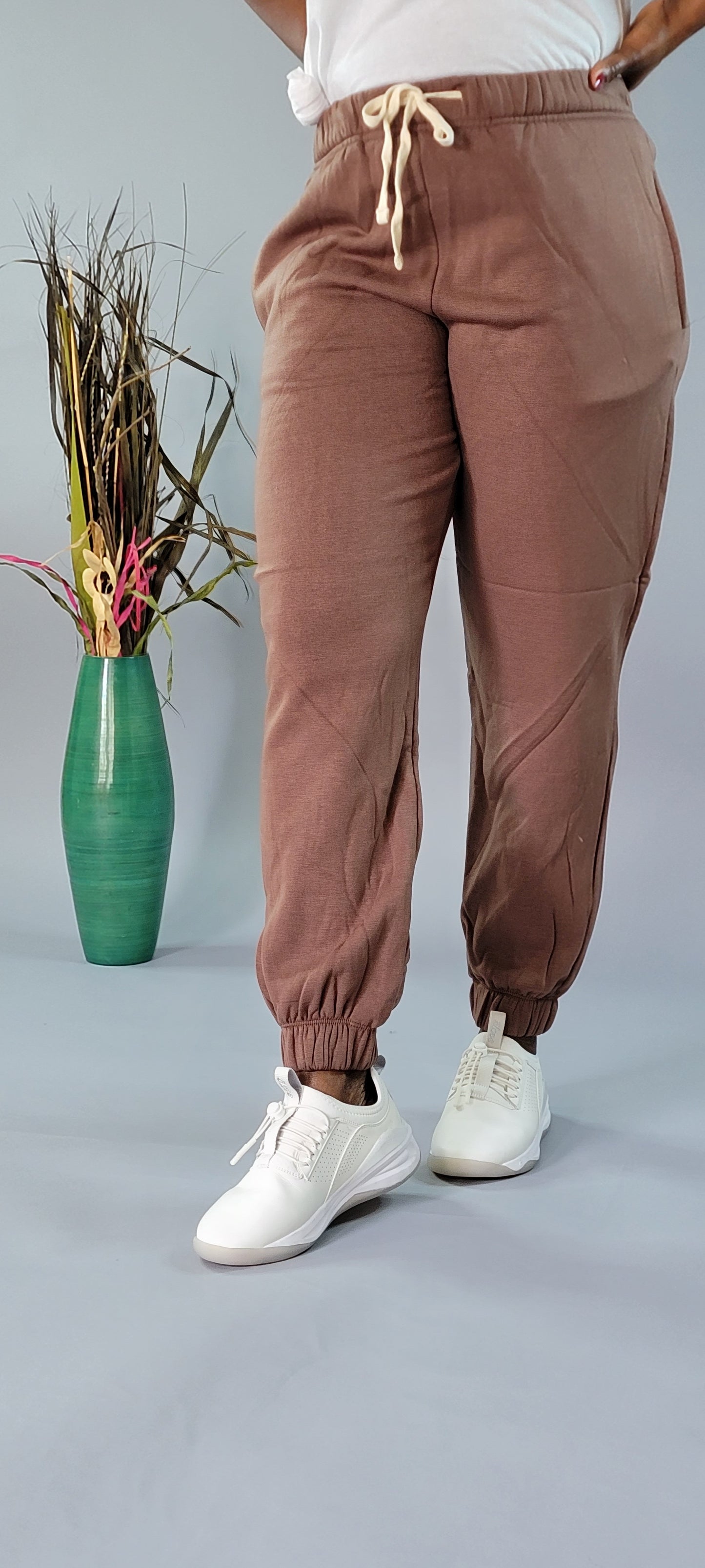 Soft Scrunched Sweatpants