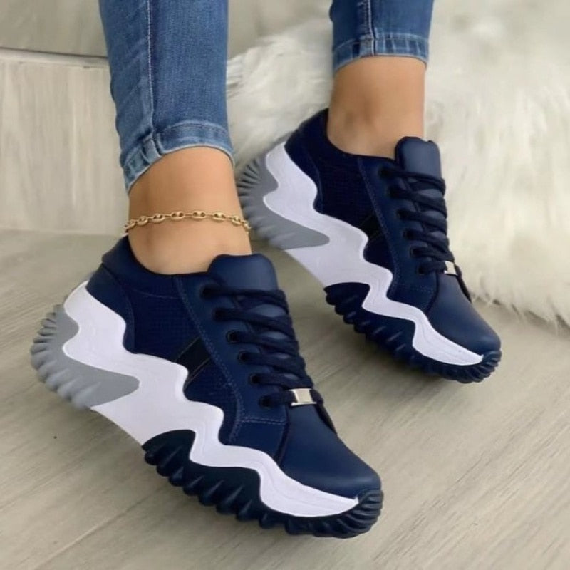 Women's Sneakers Thick Bottom Canvas Shoes