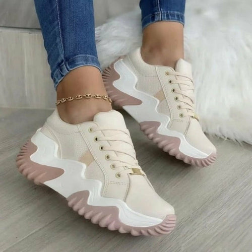 Women's Sneakers Thick Bottom Canvas Shoes