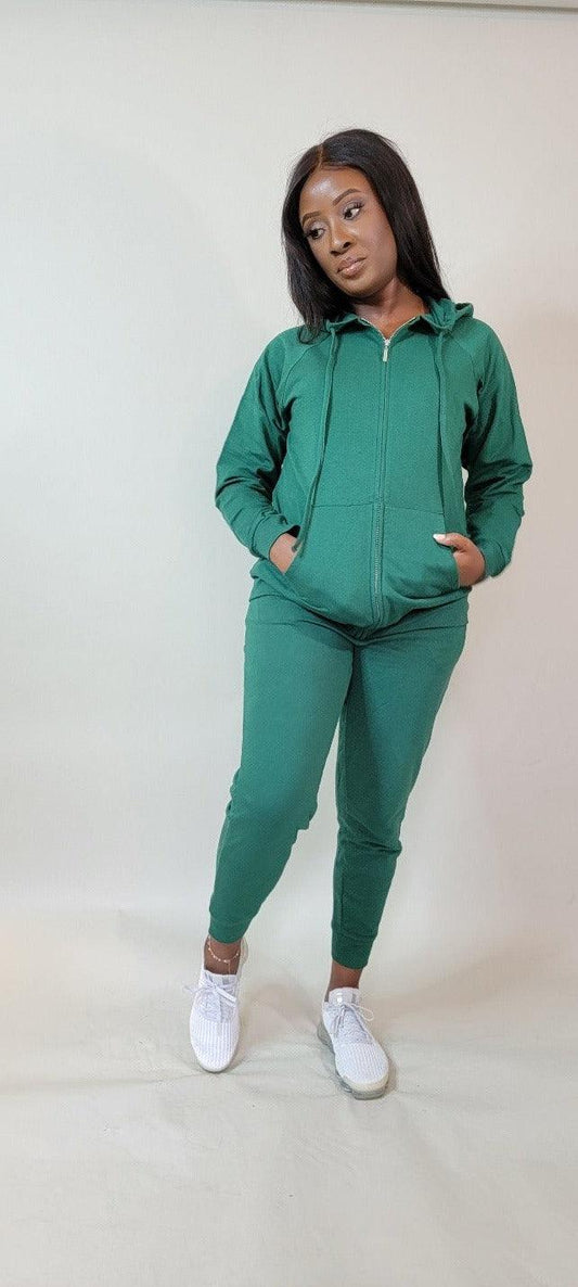 Cotton Fab and Functional French Terry Set - girlsdomot